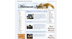 Desktop Screenshot of matrimonio-italia.com