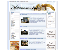 Tablet Screenshot of matrimonio-italia.com